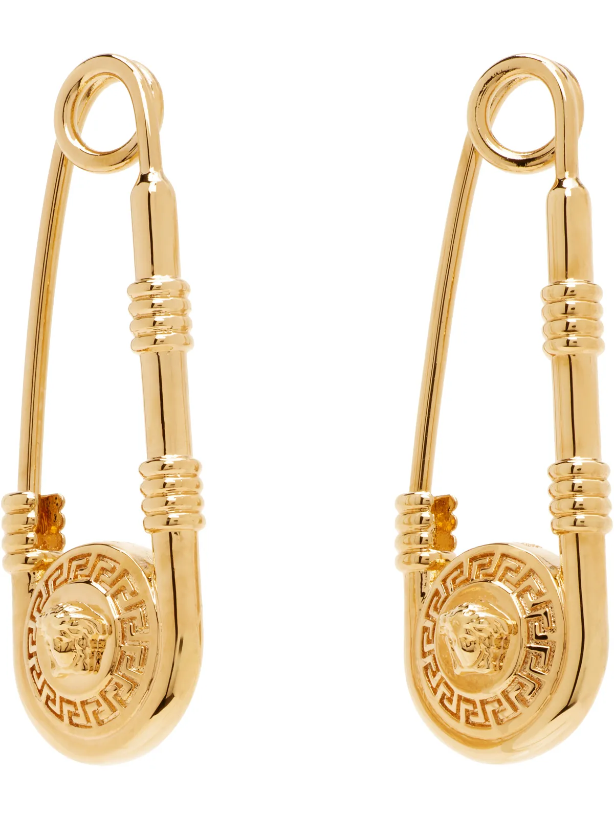 VERSACE Safety Pin ピアス - 画像2