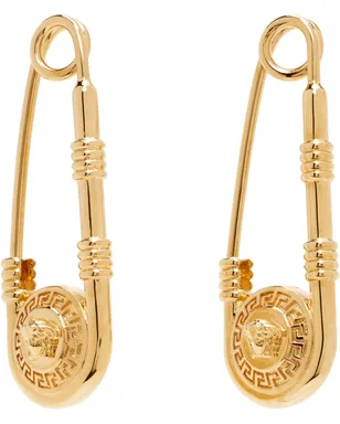 VERSACE Safety Pin ピアス - サムネイル2