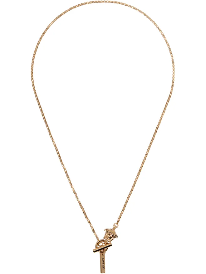 VERSACE VERSACE メドゥーサ ロロチェーン ネックレスの商品画像