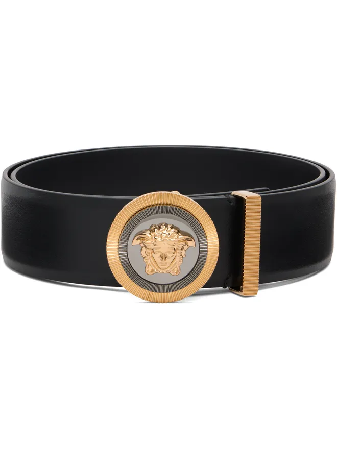 VERSACE VERSACE メドゥーサ ビギー レザーベルトの商品画像