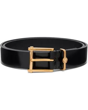 VERSACE Column レザーベルト - サムネイル1