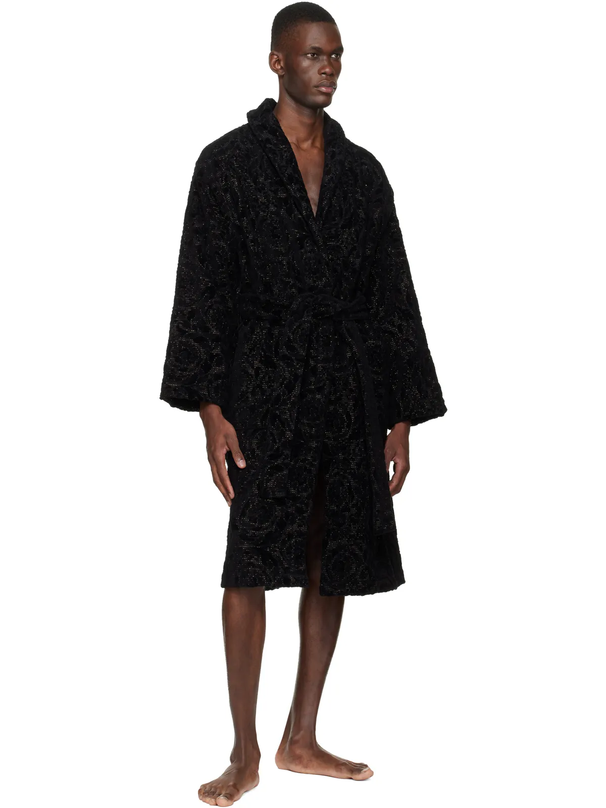 VERSACE バロッコ バスローブ - 画像4