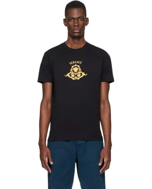 VERSACE Printed コットンジャージ スリムフィットTシャツ - サムネイル1