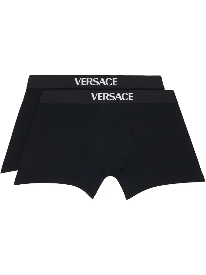 VERSACE VERSACE Cotton-Jersey Long ボクサーブリーフ 2枚セットの商品画像