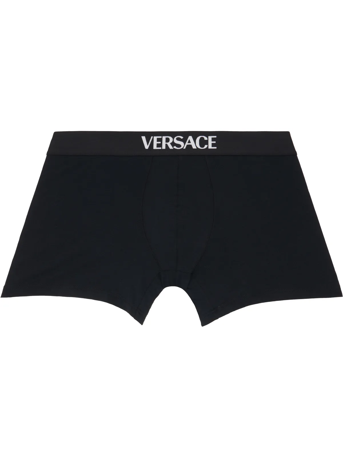 VERSACE Cotton-Jersey Long ボクサーブリーフ 2枚セット - 画像2