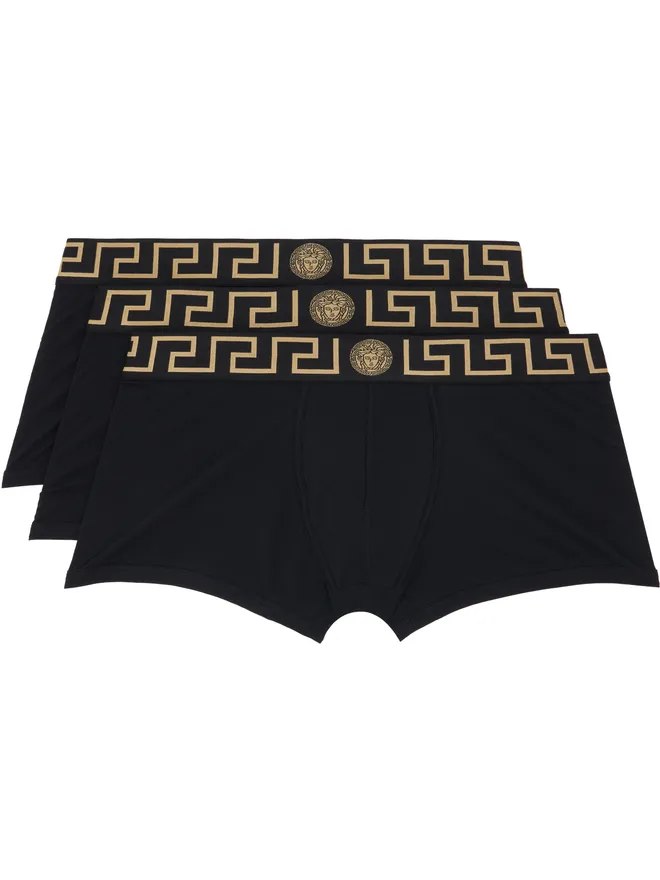 VERSACE VERSACE コットンジャージ ボクサーブリーフ 3枚セットの商品画像