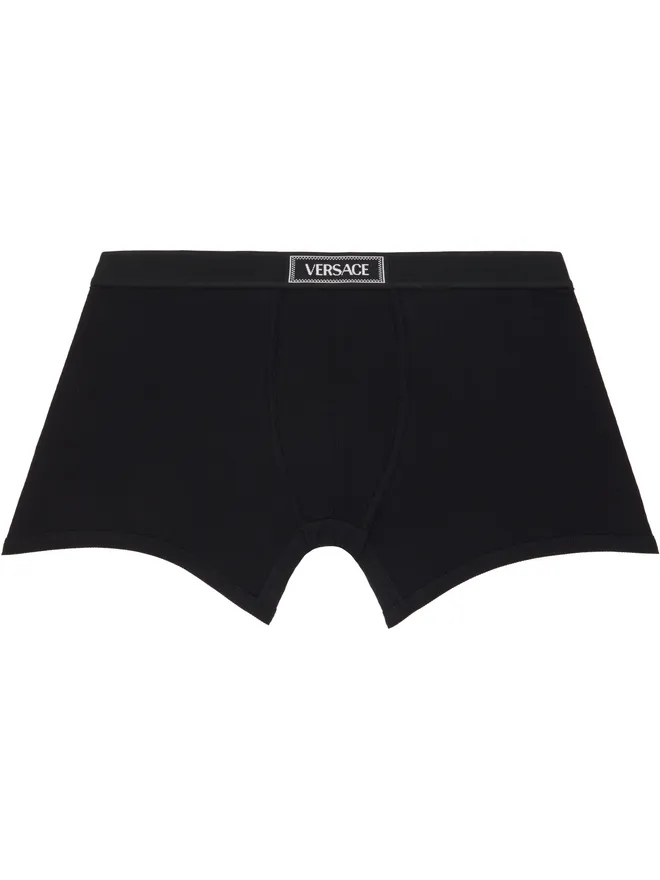 VERSACE VERSACE Cotton Ribbed Long ボクサーブリーフの商品画像