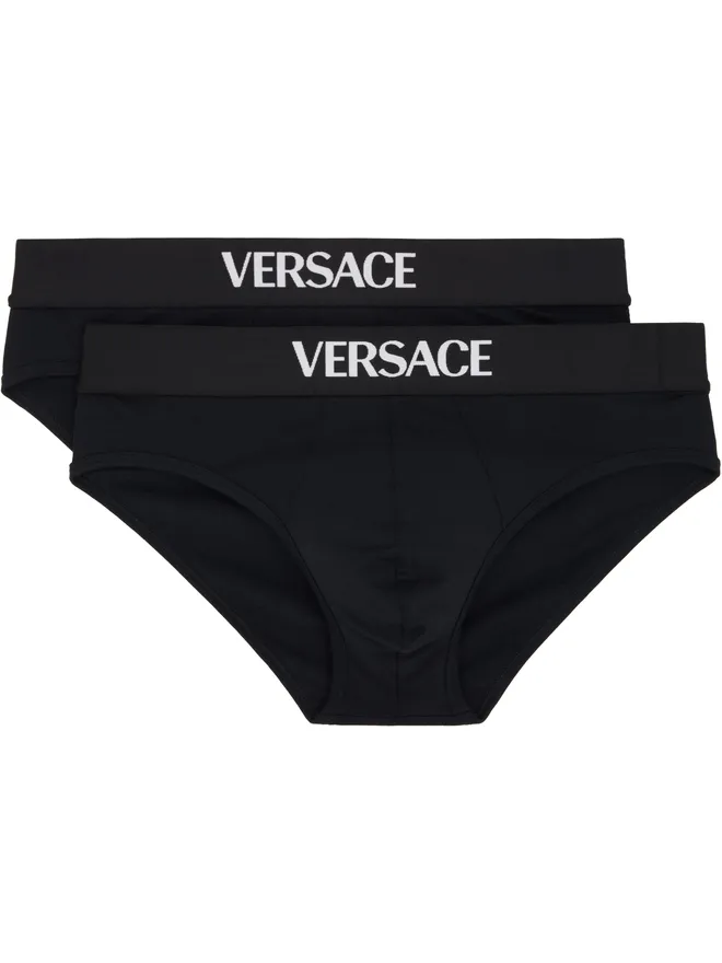 VERSACE VERSACE Cotton-Jersey ブリーフ 2枚セットの商品画像