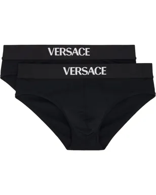 VERSACE Cotton-Jersey ブリーフ 2枚セット - サムネイル1