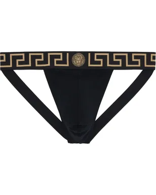 VERSACE Cotton-Jersey ジョックストラップ - サムネイル1