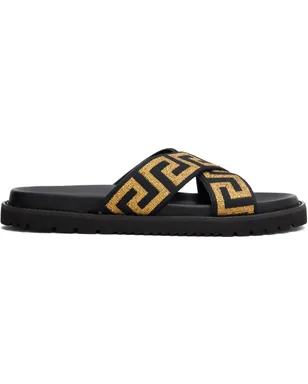 VERSACE ジャカード ナッパ サンダル - サムネイル1