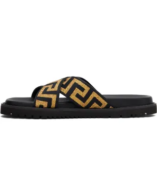 VERSACE ジャカード ナッパ サンダル - サムネイル3