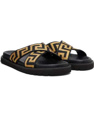 VERSACE ジャカード ナッパ サンダル - サムネイル4