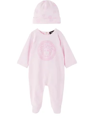 VERSACE ベビー｜ Printed Cotton-Jersey スリープウェア セット - サムネイル1