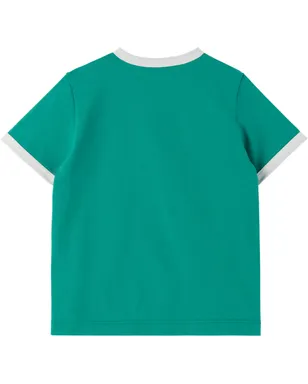 VERSACE ベビー｜ Printed Cotton-Jersey Tシャツ - サムネイル2