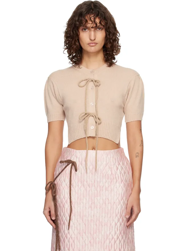 Simone Rocha Simone Rocha リサイクルカシミヤ カーディガンの商品画像