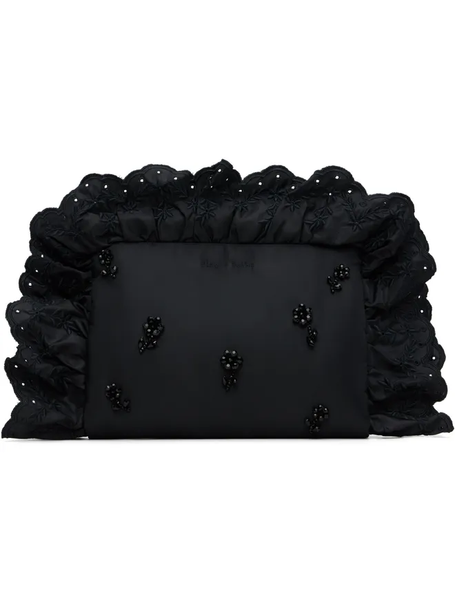 Simone Rocha Simone Rocha Embellished Pillowcase クラッチバッグの商品画像