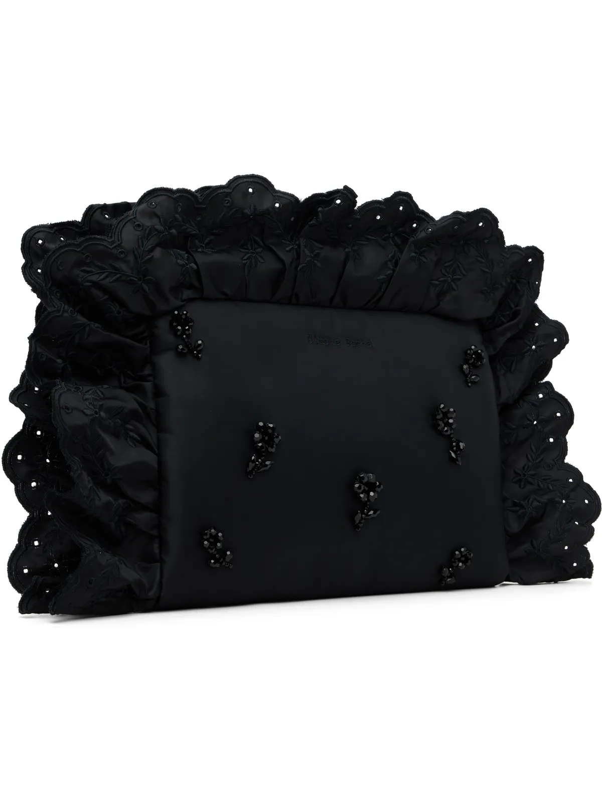 Simone Rocha Embellished Pillowcase クラッチバッグ - 画像2