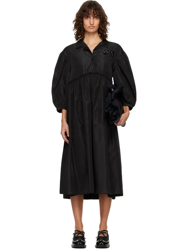 Simone Rocha Simone Rocha Embellished Signature Smock シャツ ミディアムワンピースの商品画像