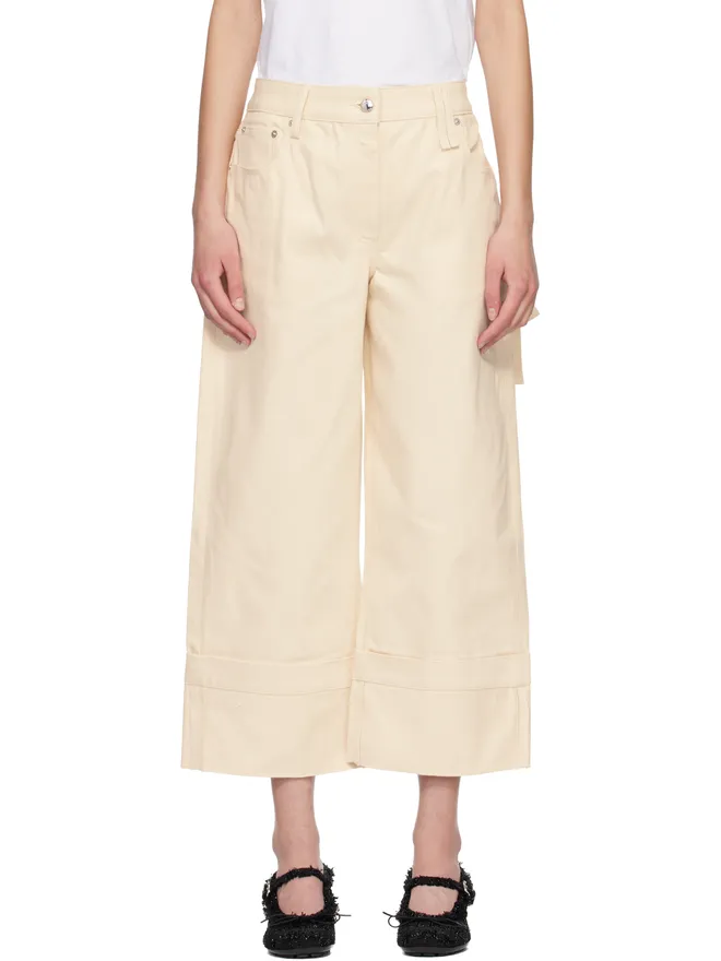 Simone Rocha Simone Rocha Bow Loop ストレートレッグ ジーンズの商品画像