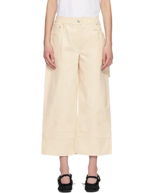 Simone Rocha Bow Loop ストレートレッグ ジーンズ - サムネイル1