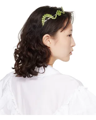 Simone Rocha Scalloped Sepal ヘアバンド - サムネイル3