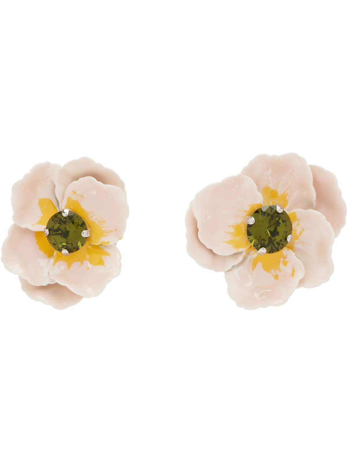 Simone Rocha Blooming Poppy ピアス - 画像1