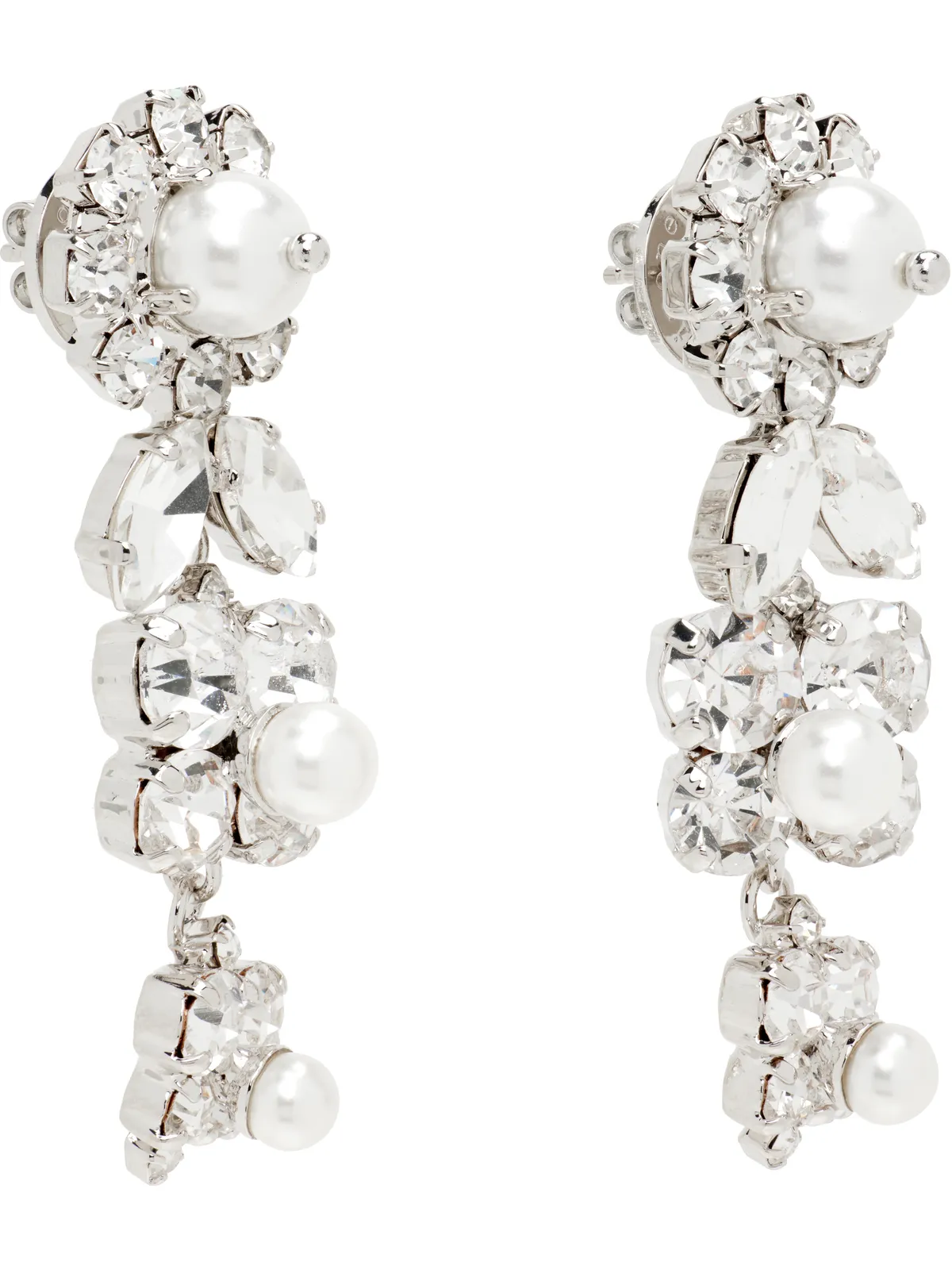 Simone Rocha Daisy Cluster ピアス - 画像2