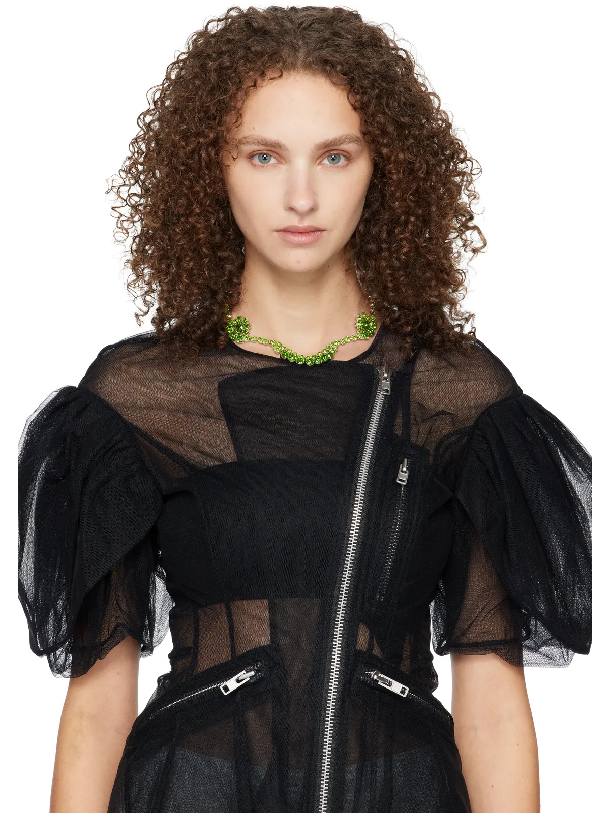 Simone Rocha Scalloped Sepal ネックレス - 画像2
