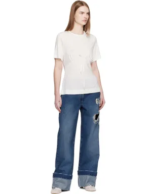Simone Rocha Gathered Bust リボン トップス - サムネイル4