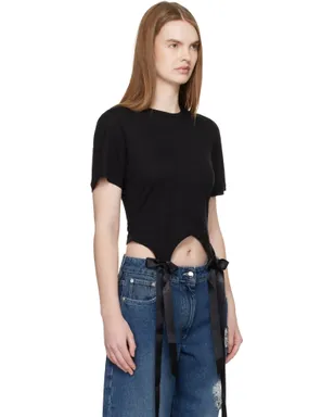 Simone Rocha Bow Tail Easy Tシャツ - サムネイル2