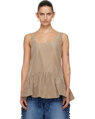 Simone Rocha Tilted Neck ペプラム トップス - サムネイル1