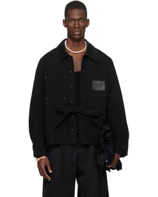 Simone Rocha Workwear Bow デニムジャケット - サムネイル1