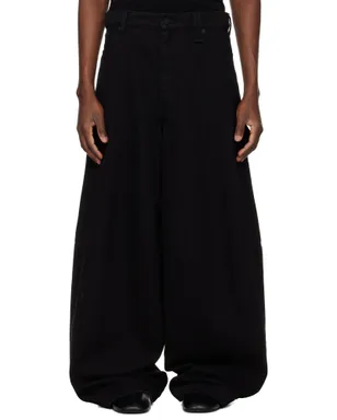 Simone Rocha Puddle Bow Loop ワイドレッグジーンズ - サムネイル1
