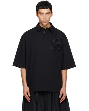 Simone Rocha Pressed Rosette Rugby ジャージ ポロシャツ - サムネイル1