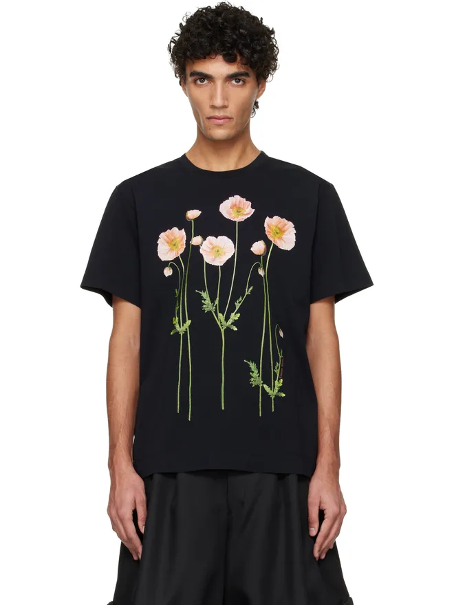 Simone Rocha Simone Rocha Poppy Field Tシャツの商品画像