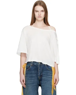 UNDERCOVER ストラップ Tシャツ - サムネイル1