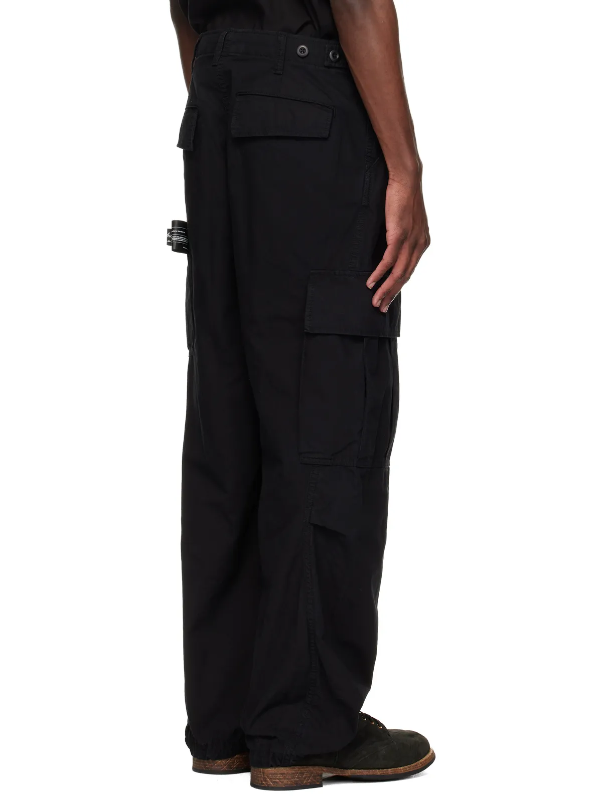 UNDERCOVER ブラック Dickiesエディション UC1F4507-2 カーゴパンツ - 画像3
