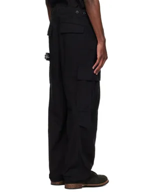 UNDERCOVER ブラック Dickiesエディション UC1F4507-2 カーゴパンツ - サムネイル3