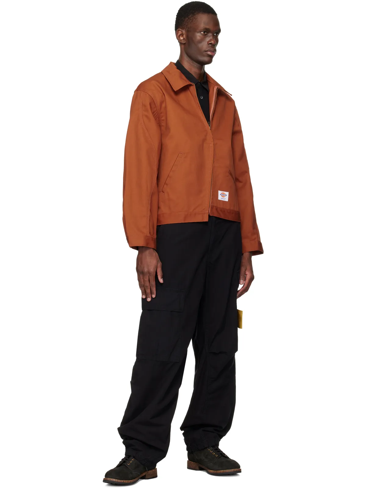 UNDERCOVER ブラック Dickiesエディション UC1F4507-2 カーゴパンツ - 画像4