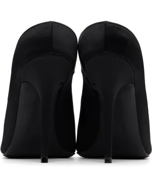 Amina Muaddi ブラック Anok Mule 105 ヒール - サムネイル2