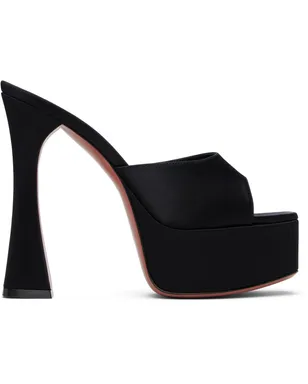 Amina Muaddi Dalida Plateau Slipper 140 ヒールサンダル - サムネイル1
