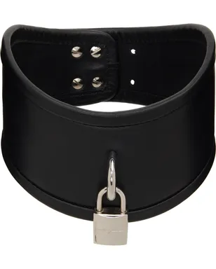 MATIÈRES FÉCALES Molinier レザー カラー チョーカー - サムネイル1