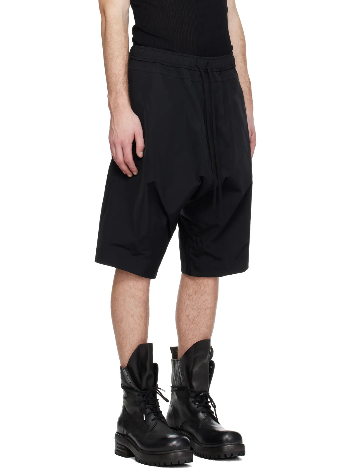 JULIUS ドロップクロッチ ショートパンツ - 画像2