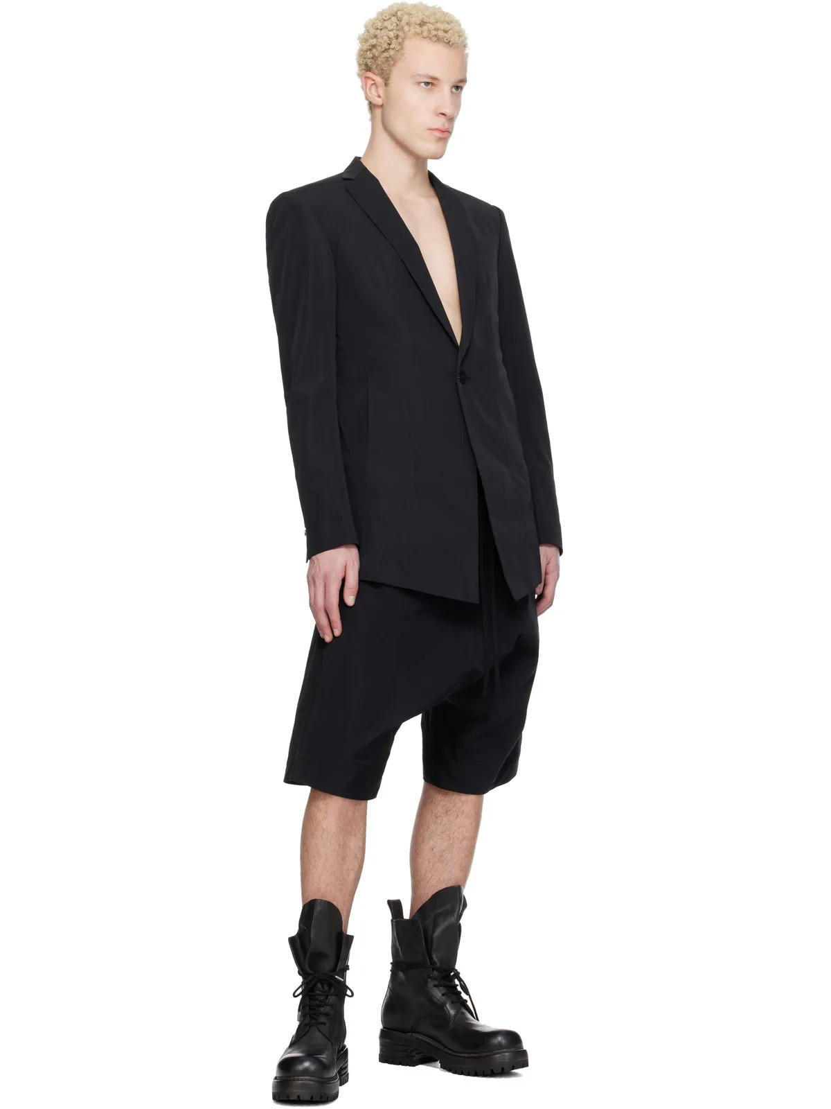JULIUS ドロップクロッチ ショートパンツ - 画像4
