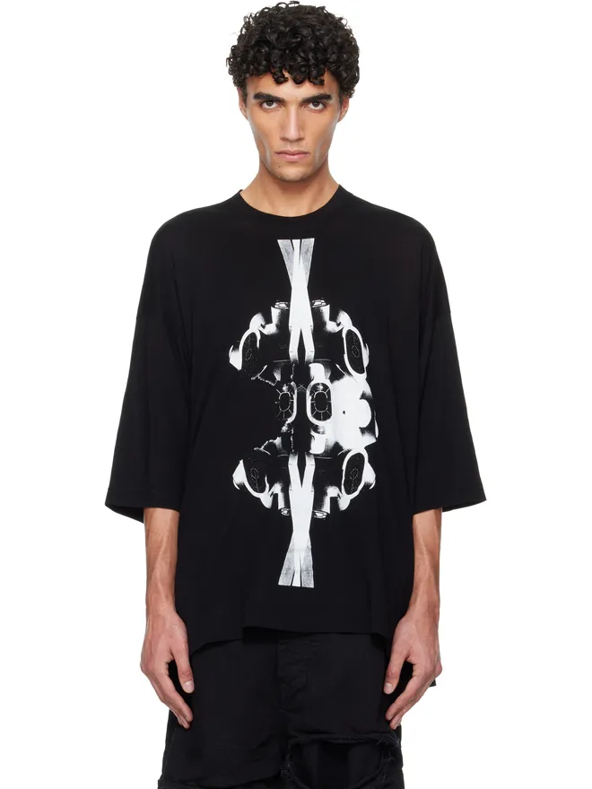 JULIUS JULIUS Numinous Print Over Tシャツの商品画像