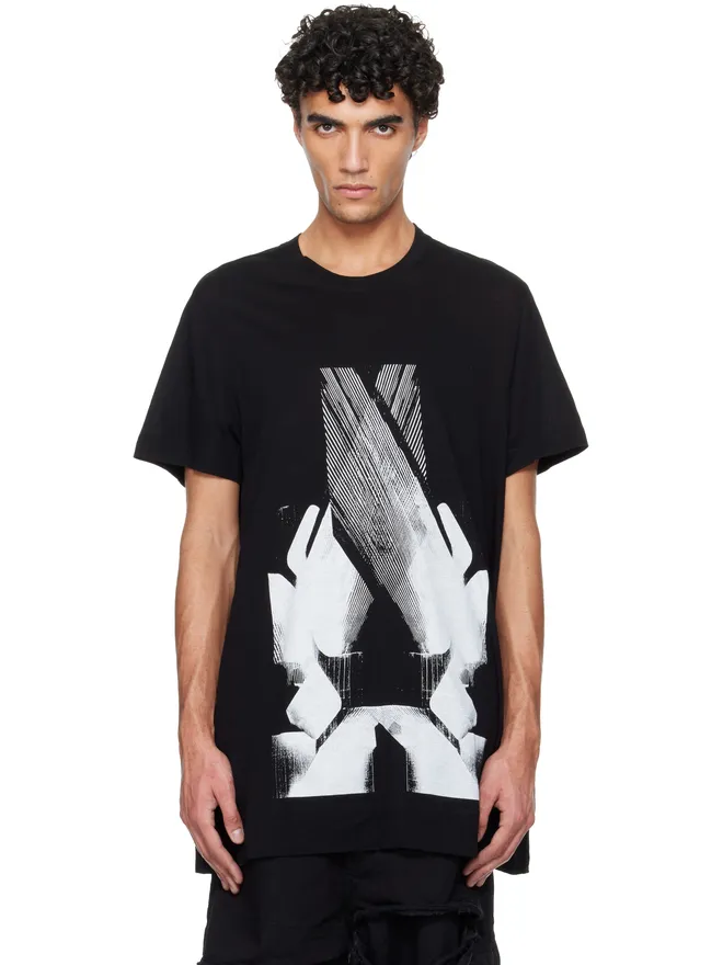 JULIUS JULIUS Numinous プリント フレア Tシャツの商品画像