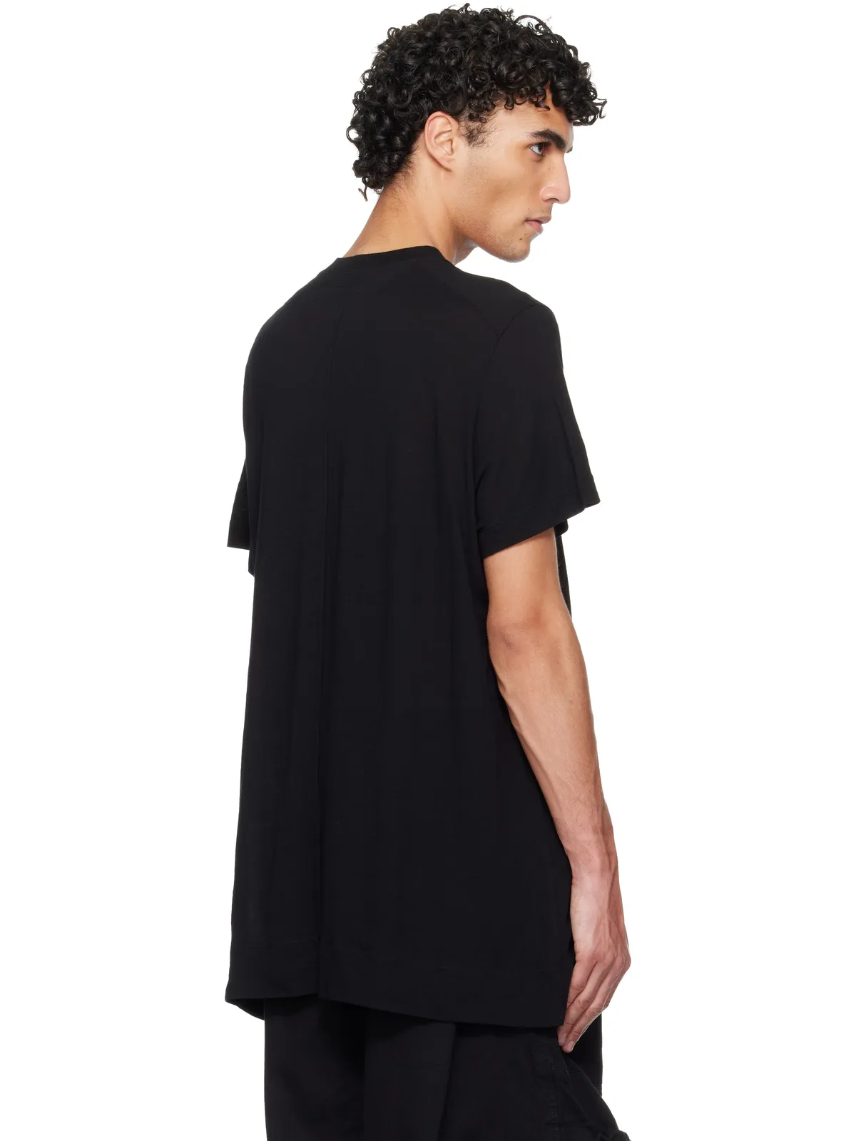 JULIUS Numinous プリント フレア Tシャツ - 画像3