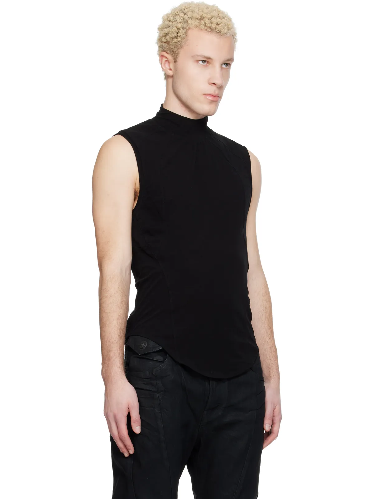 JULIUS Seamed ハイネック Tシャツ - 画像2