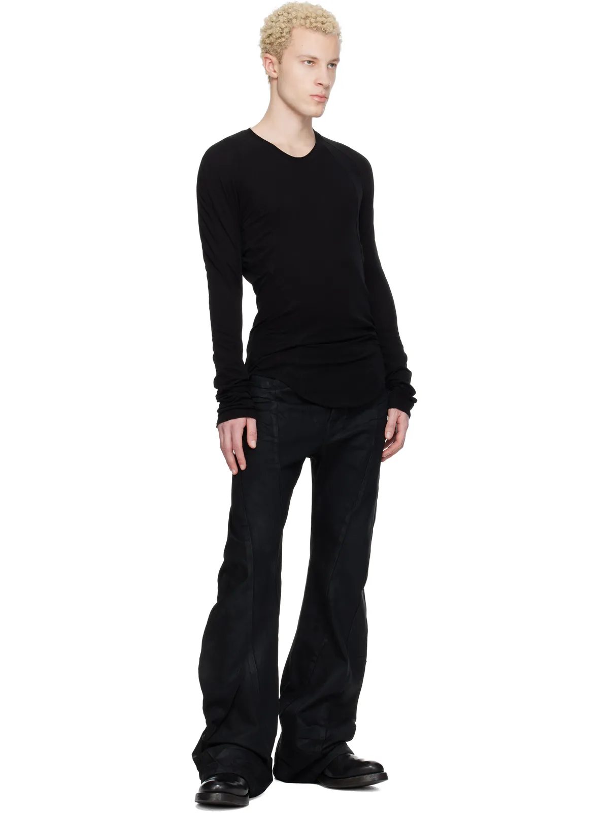 JULIUS Seamed Skinny Tシャツ - 画像4